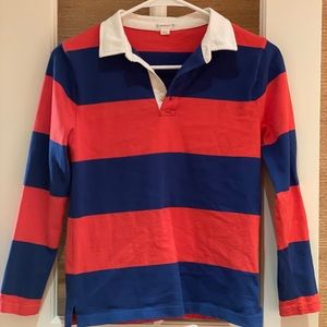 J Crew crew cuts boys rugby shirt size 10